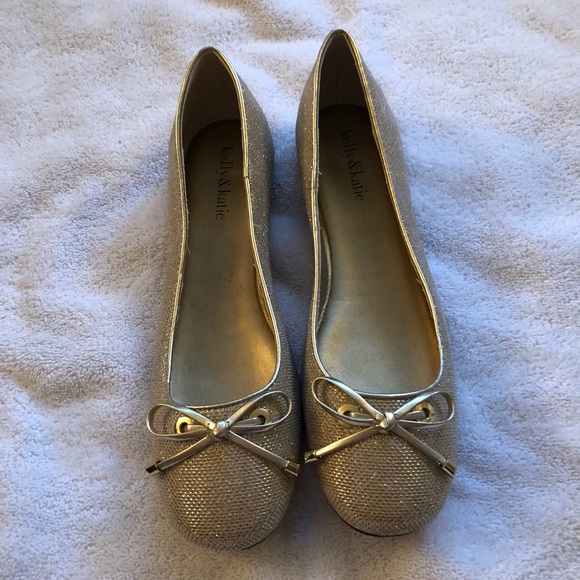 Kelly & Katie Shoes - Gold Kelly & Katie flats